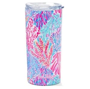 NEW Lilly Pulitzer Splashdance Slim Tumbler
